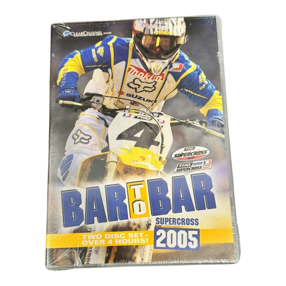 Bar To Bar‎ 2005 Supercross GP | 2-Disc Set | DVD | Brand New Sealed